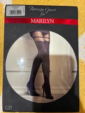 Sheer Black Thigh-Highs